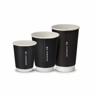 Black Double Wall Cups