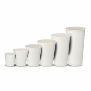 White Single Wall Hot Cups