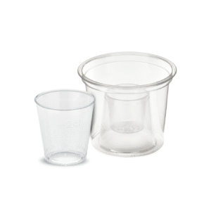 rPET/PS Plastic Shot Glasses